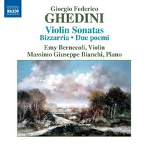 [CD] Massimo Giuseppe BIanchi 게디니: 바이올린과 피아노를 위한 작품들 (Ghedini : Complete Works For Viol...