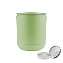 CAICHEN 대용량 다기능 가정용 콩나물재배기 수경식물재배기, 1단 배양접시 (압력접시 1개), 높이 22cmX 지름 18cm