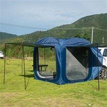 차박텐트 차량 꼬리 도킹 텐트 팝업 자동차 후면 야외 캠핑 하이킹 양산 방수 Windproof 자기 운전 투어 천막 트렁크