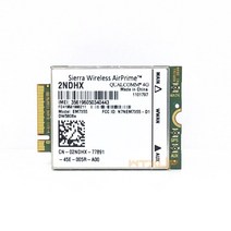 EM7355 DW5808e LTE/EVDO/HSPA + 42Mbps NGFF 4G 모듈 델 베뉴 11 프로 래티튜드 14 12 11 프로 래티튜드, 01 EM7355 2NDHX