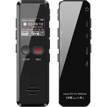음성 녹음기 Telele-V90C 32GB 디지털 보이스 음성 활성화 녹음기 C 타입 USB 휴대용 MP3, 05 128GB