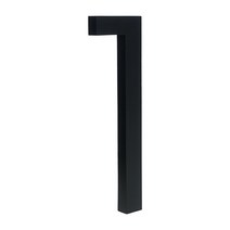 아크릴 호수판 현관 호실판 큰 검은 집 번호 플로팅 사인 15 cm 현대 문 건물 간판 야외 Huisnummer Numeros Casa Address BO, [01] 10cm, [02] 1