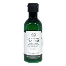[더바디샵] 티트리 스킨 클리어링 매티파잉 토너 250ML 18403, 1개