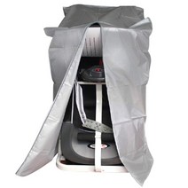 접이식런닝머신 아파트런닝머신 가정용러닝머신 디딜 방아 커버 스포츠 러닝 머신 보호 커버 방진 방수 실내실외 피트니스 장비 커버, 은