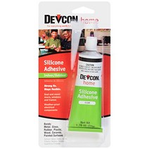 Devcon 12045 Premium Silicone Adhesive - 1.76 oz. null, 1.76 Ounce, (Single Unit), Clear