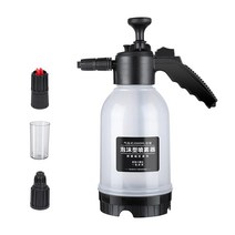 스노우폼건 고압 거품 발생기 세차용 자동차 스노우 폼 물 분무기 비누 병 2000ml 세차 용