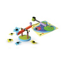 기타 키드짐 개구리 자치기 놀이완구 게임 장난감 타겟맞추기, 선택완료