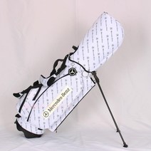 벤츠 골프백 경량 스탠드백 골프가방 캐디백 남성, 블랙