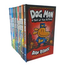국내 도그맨 13권 세트 하드커버 Dog Man 스콜라스틱 영어원서