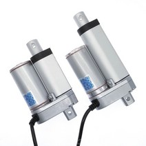 리니어모터 액츄에이터 스트로크 소형 전동 실린더 전기 컨트롤러, 12V 1000N 10mm 초, 블랙 100mm, 1개