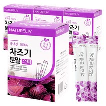 국내산 차즈기 100% 가루 분말 스틱 루테올린 건강식품, 4개