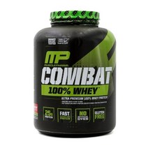 머슬팜 컴뱃 100%웨이 프로틴 파우더 단백질보충제 드링크 딸기맛 73서빙 2269g, 1개