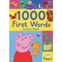 Peppa Pig: 1000 First Words Sticker Book:페파피그: 1000 단어 스티커북, Ladybird