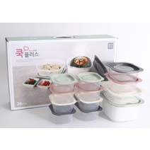 올뉴 쿡플러스 점보5호세트 12종26P 전자레인지전용 보관용기