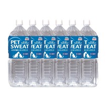 펫 스웨이트-반려동물 이온음료 2L X 6개/애완이온음료, 펫 스웨이트2L x 6