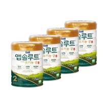 [매일유업] 앱솔루트 프리미엄 유기농 궁 2단계 800g 4개
