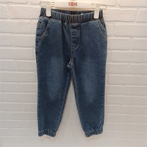 소이 SH01 조거 밴딩 기모 데님바지 21w5206 bl