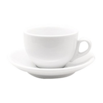 누보 바리스타 라떼 잔 세트, 백색, 2세트