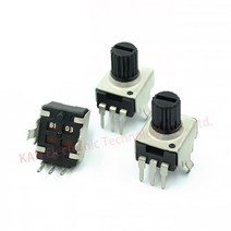 가변 저항10PCS RV09 수직 7.5mm 샤프트 1K 2K 5K 1M 0932 가변 저항 B103 3Pin 씰 로터리 포텐쇼미터, 03 5 천개 옴
