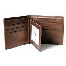 아빠 선물 고급 소가죽 브라운 반지갑 20대추천 30대