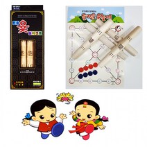 마이1004 MD 6000 윷놀이세트 국내산 KC인증 윷세트 민속놀이, MD5000 윷