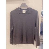 [지오지아] NC 22SS 머신워셔블 슬릿카라니트 ABC1ET1105-BK_NC