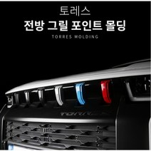 토레스 튜닝 그릴커버 악세사리 몰딩 인테리어 용품, 카본 1EA (낱개)