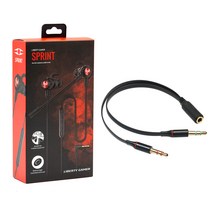 탁스타 SPRINT 게이밍 이어셋 PC 변환 젠더 케이블 세트 듀얼 마이크 이어폰 온라인수업 스마트폰 노트북, SPRINT + 변환 젠더 + 타입C 젠더