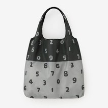 YUYIMI휴대용 접이식 휴대용장바구니 마켓백, 블랙