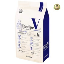 라이브잇 유한양행 Recipe V 고양이 처방식사료, 13개, 1.2kg, 유리너리(비뇨계)
