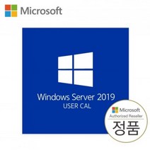 마이크로소프트 Windows Server 2019 USER CAL COEM(DSP)/5CAL 추가용/한글
