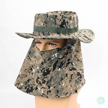 밀리터리 넥커버 정글모자 사파리모자 밀리터리모자 캠핑복장 밀집모자