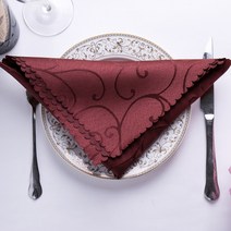 냅킨 퀄리티 자카드 입천 꽃을 꺾다 호텔 서양 요리 식당 웨딩 유러피안 찬합매트 바 잔을 닦다 주문제작 2066176779, 베이지
