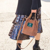 제이스토어 / 가방 아메카지 버킷백 포근한 크로스백 코듀로이 소재