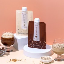 단백담백밀 식사대용 단백질 쉐이크 단백질파우치 한끼쉐이크 곡물 초코 검은콩, 곡물(1세트 7개입)
