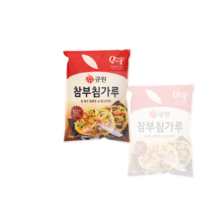 청정원 큐원 참 부침가루1kg, 1kg, 3개