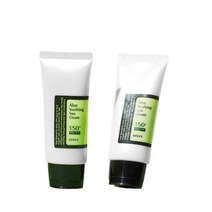 [2개묶음] 코스알엑스 알로에 수딩 선 크림 SPF50 PA+++ 50ml_유기무기혼합자차/진정/수분, 2개묶음 알로에 수딩 선크림 5