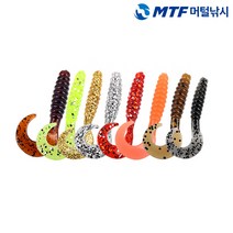 썬베이트 그럽 웜 3인치 우럭 광어 웜, 014, 1개