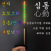 심동 소꼬즈리 중층전자찌 민물 전자찌 스마트찌 민물낚시찌 하우스 찌 중층 수제 고부력 저부력 내림 나노 올림찌 장찌, LCF-04  /42/2.12/2.6, 1개