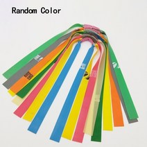 10 개대 야외 새총 강력한 탄성 평면 고무 밴드 사냥 스포츠 투석기 키트 세트 도구, 0.8mm