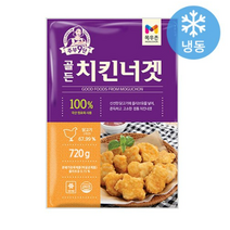 목우촌 골든 치킨 너겟, 720g, 10개