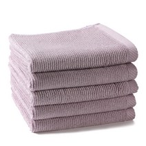 모던리빙 모던뱀부 130g 수건 세면 타올, 연보라, 5개