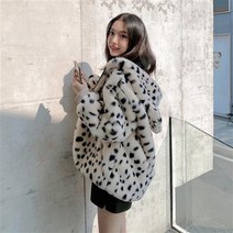 라오농 인조 퍼 코트 램스울 숏 베어 귀달이 겨울 후드lLLlget6688