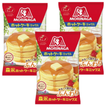 모리나가 핫 케이크 가루 믹스 600g x 3봉, 상품선택