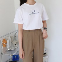 코키코키 / [당일출고] 코키코키 LP프린트 여성반팔티 S~XL