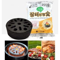 장터 숯 착화 탄 1박스 40개입 바베큐 숯불 BBQ 점화 캠핑 낚시 용품 번개탄, 장터숯착화탄 40개(1박스)