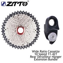 자전거 스프라켓 스프라캣 8단 9단 11단 12단 공구ZTTO MTB 10 속도 11-42T 카세트 산악 자전거 s 와이드