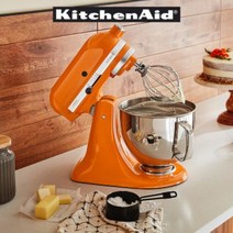 [KitchenAid] 키친에이드 5K5SS(5KPM5) 5쿼터 볼리프트 믹서 미국 공식 수입품, 레드