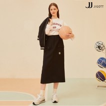 JJ지고트 백 밴딩 패치 포켓 스커트 GM9P0SK20