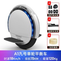 Ninebot one A1 나인봇 외발 전동휠 왕발통 대리운전, 54v, A1 싱글+보호대 헬멧+주차거치대+충돌방지봉